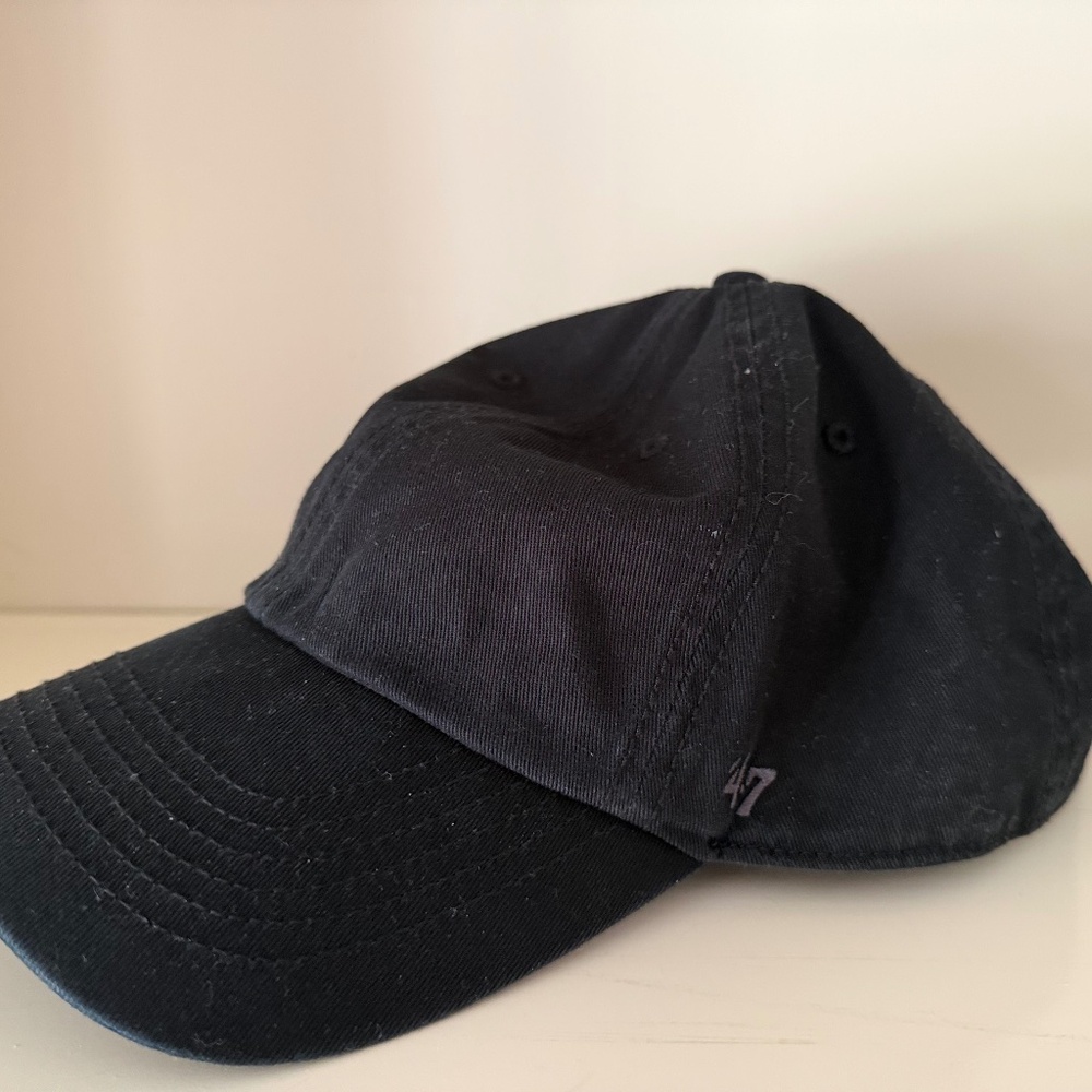 '47 Brand Blank Clean Up Hat Cap Black